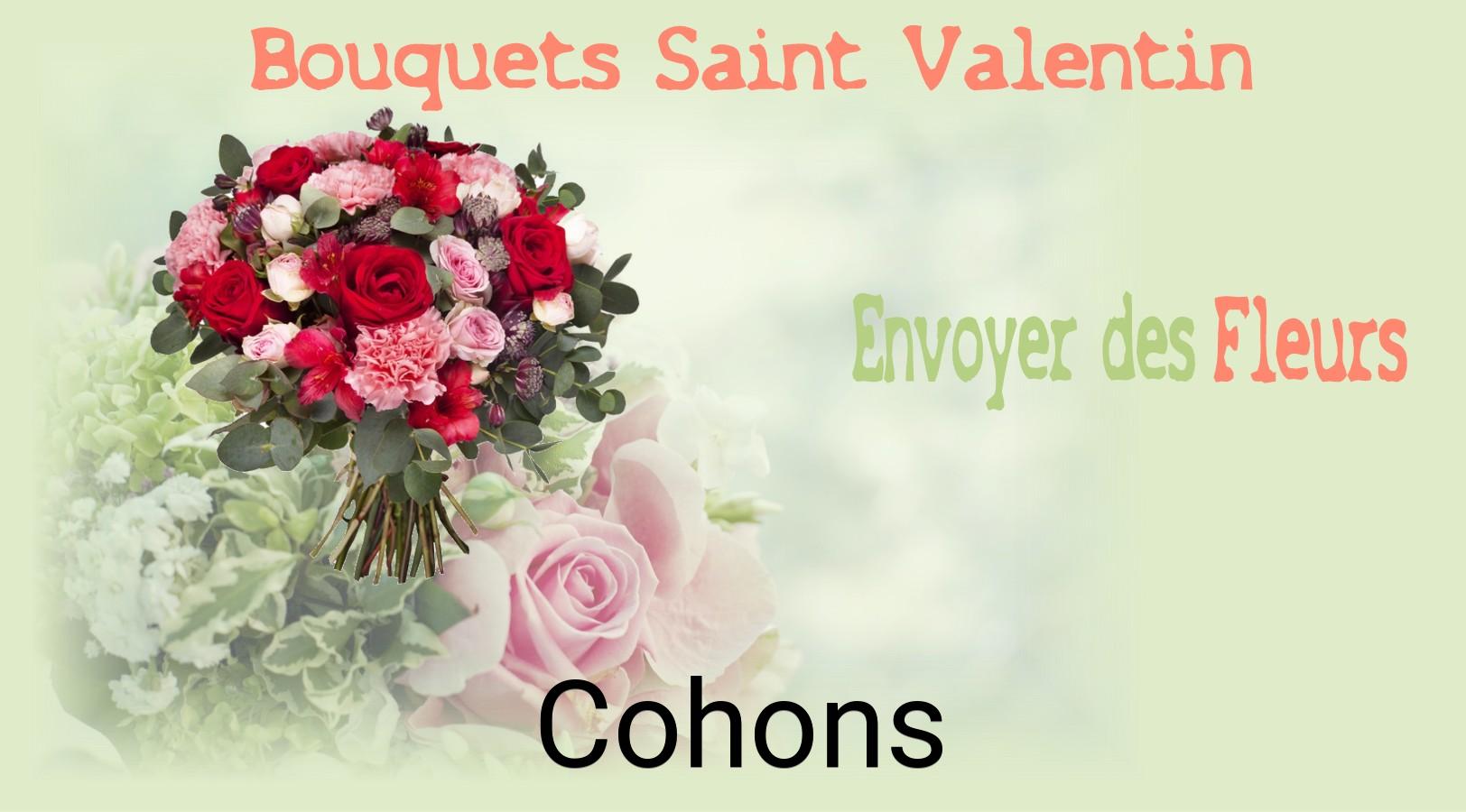 Roses de Saint-Valentin livrées à Cohons